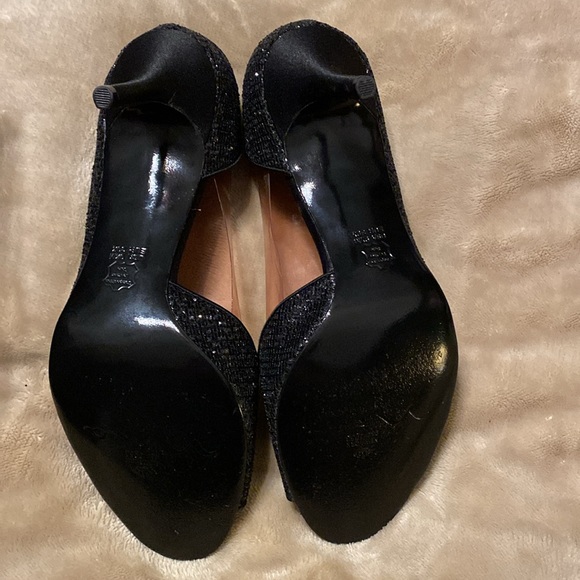 Nina Black Glitter Shoes New With Box - Picture 5 of 9